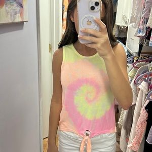 Justice tie-dye top. Very comfy, never worn.